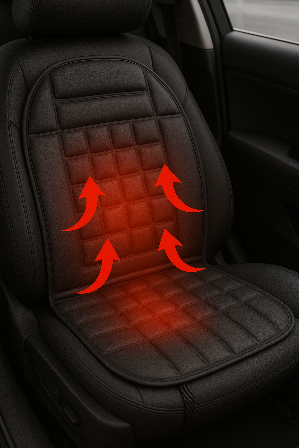 Funda calefactable universal para coche (12V)
