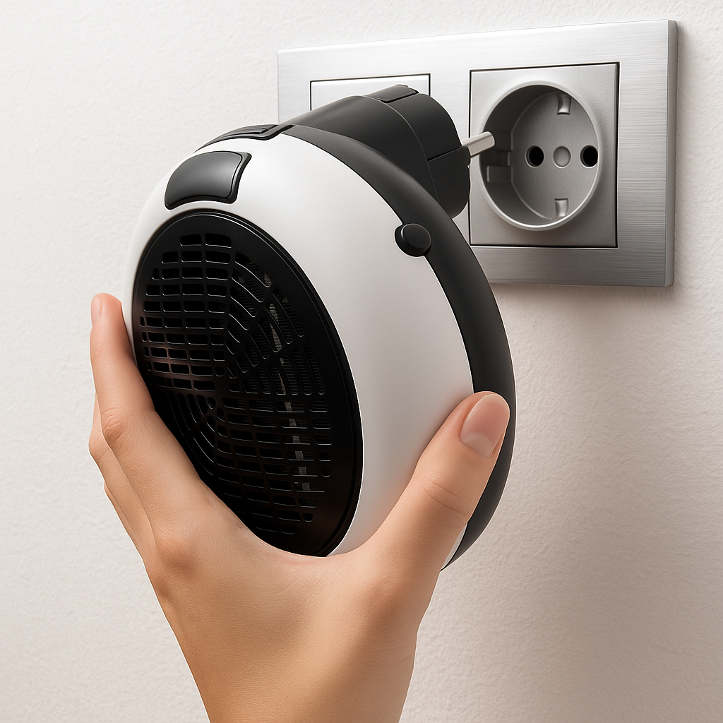 Calefactor termocerámico portatil